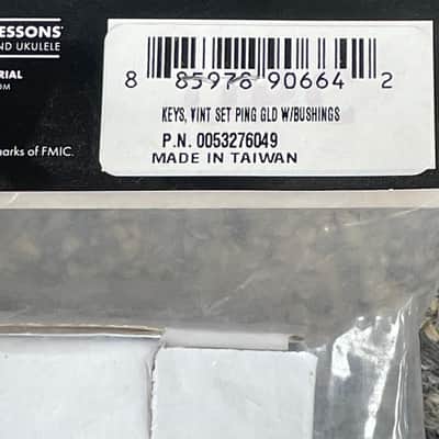 Fender Vintage set ping Gold With bushings image 2