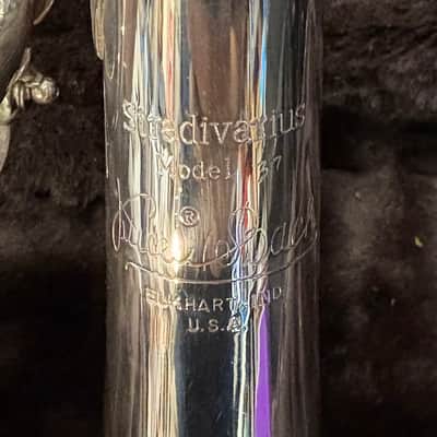 Bach Stradivarius Trumpet Model 37, Silver Finish image 6