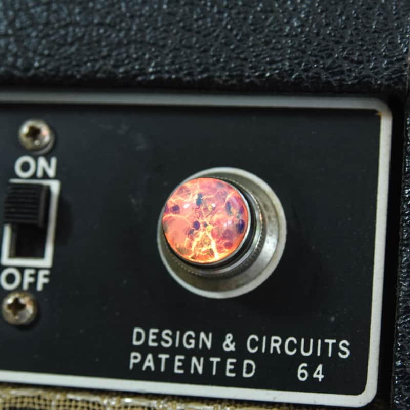 Invisible Sound Guitar amplifier Jewel Lamp Indicator amp jewel.  Model 022.  For pilot light image 1