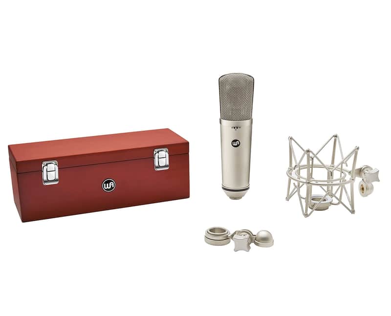 Warm Audio WA-87 R2 (Nickel) U87 Style Large Diaphragm Mic Condenser Microphone image 1