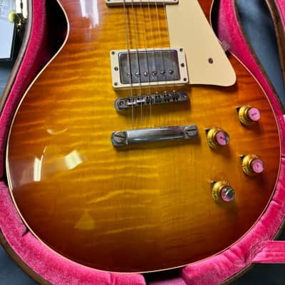 Gibson Custom Shop 60th Anniversary '60 Les Paul Standard Reissue #001505 V2 2020 - Tomato Soup Burst image 3