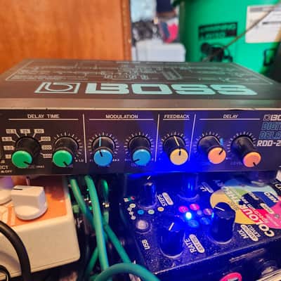 Boss RDD-20 Micro Rack Series Digital Delay 1986 - 1990 - Black image 1