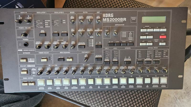 Korg MS2000BR 2000s - Black image 1