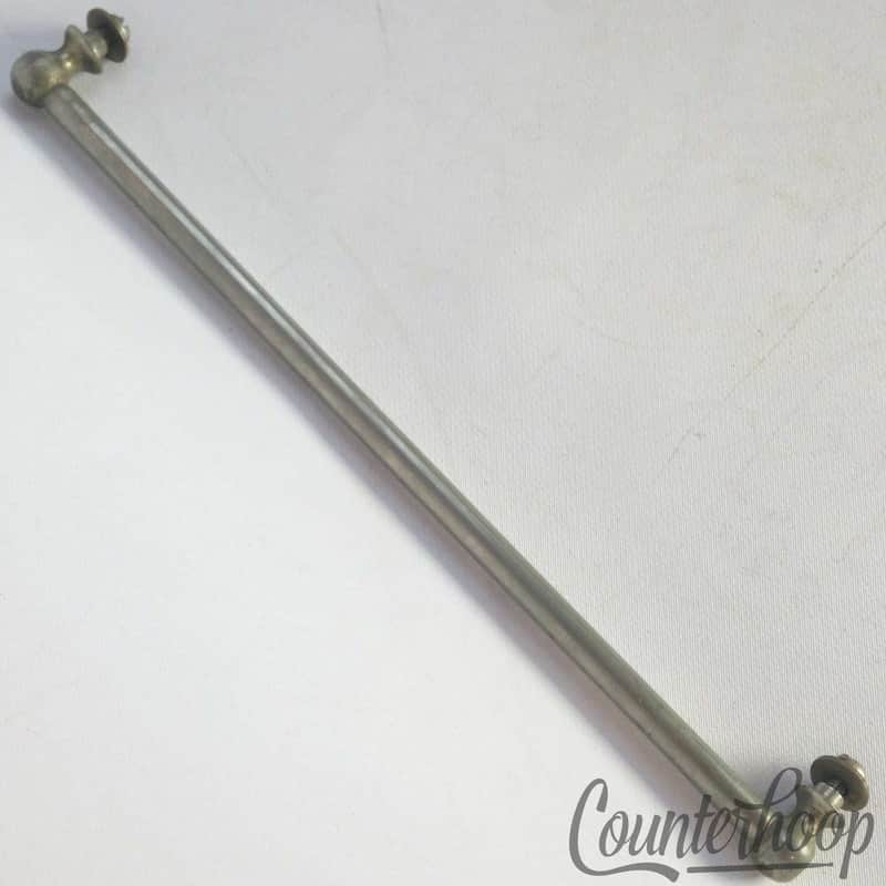 *Ludwig Tube Lug Nickel Bass Marching Snare Tenor Tom Drum 9" Leedy Vintage 20s image 1