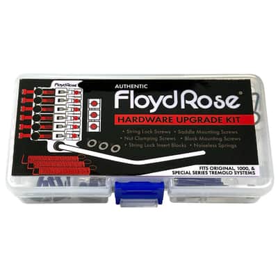Genuine Floyd Rose Hardware Upgrade Kit - Stainless Steel, Blue image 4