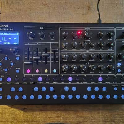 Roland SH-4D Polyphonic Desktop Synthesizer 2023 - Present - Black image 2