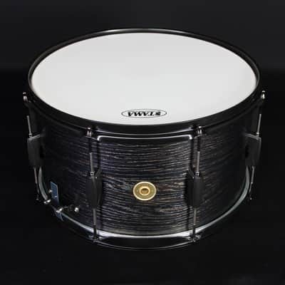 Tama 14" x 8" Woodworks Snare, Black Oak Wrap image 2