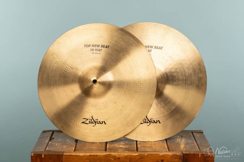 Used Zildjian "New Beat" Hi Hats - 14" image 1