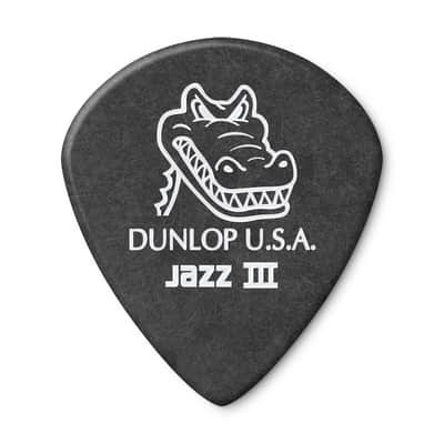 Dunlop 571P140 Gator Grip Jazz Pick - 6 PK 1.40MM image 1