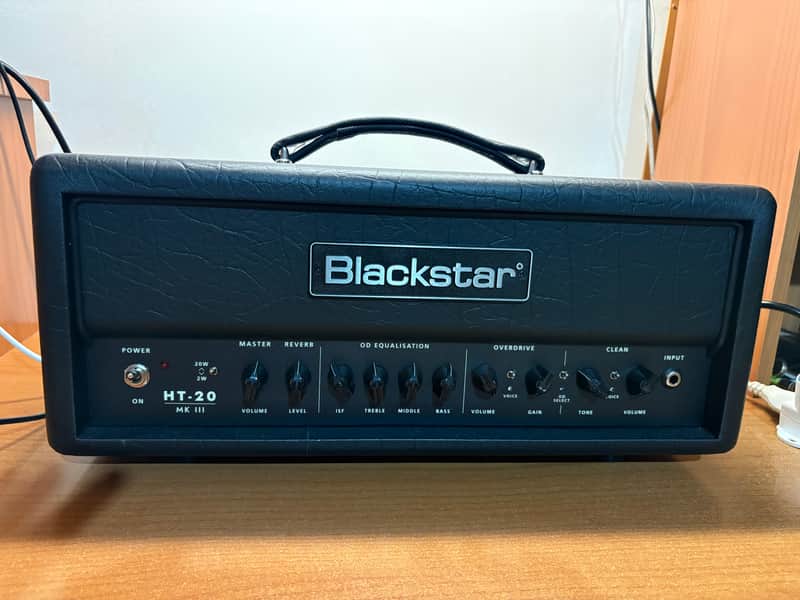 Blackstar HT-20RH MK III 2-Channel 20-Watt Guitar Amp Head 2024 - Present Black image 1