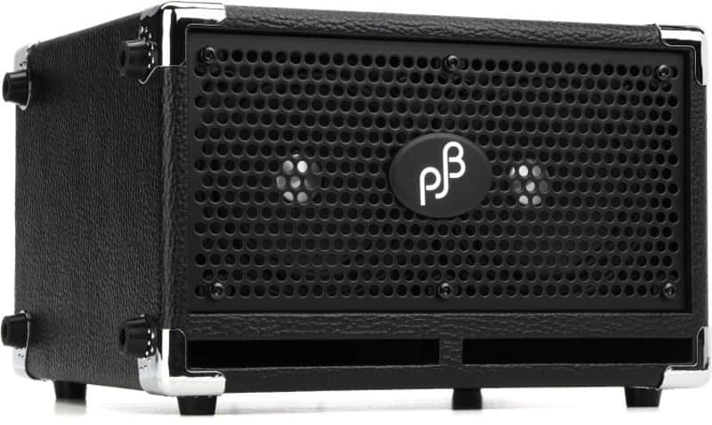Phil Jones Bass Compact 2 2 x 5-inch 200-watt Bass Cabinet - Black (C2CabBKd1) image 1