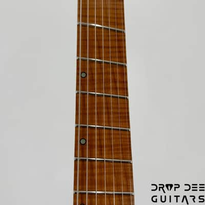 Legator Ghost X7F Multiscale Headless 7-String Electric Guitar w/ Bag - Coral image 11