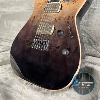 ESP E-II M-II Hardtail w/Case - Black Natural Fade image 1