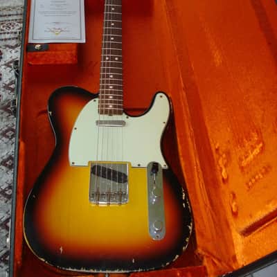 Fender Custom Shop Telecaster '63 Relic 2008 Sunburst image 2