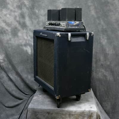1966  Ampeg B15 NF - Blue Checked Tolex image 4
