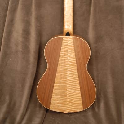 2010 Fittipaldi Curly Maple/Walnut Classical Guitar image 4