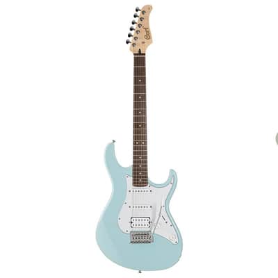 Cort G200SKB G Series 200 Double Cutaway Electric Guitar. Sky Blue image 15