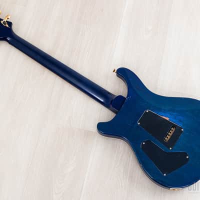 2012 Paul Reed Smith Custom 24 Trem Faded Blue Burst w/ Case image 13