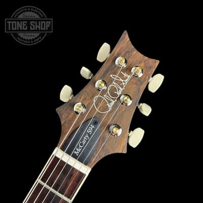 Mint PRS Wood Library McCarty 594 10-top Quilt Faded Whale Blue Smokeburst w/case image 5