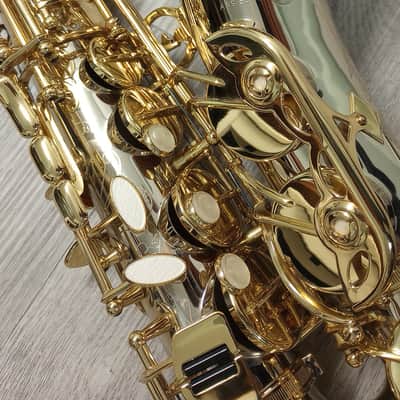 Amati Kraslice AAS 83P Bravour Professional Alto Saxophone [Nickel-Silver and Gold Lacquer] image 7