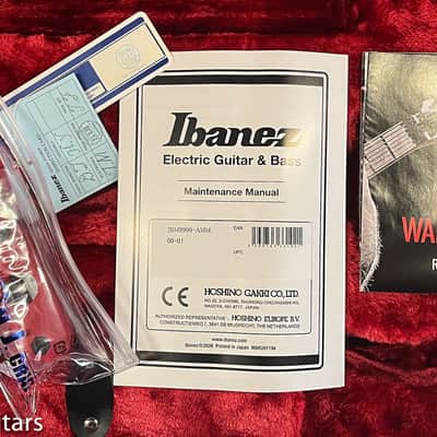 Ibanez Jake Bowen Signature JBM9999AMM Azure Metallic Matte (685) image 8