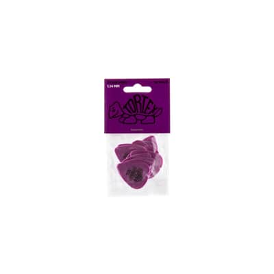 Dunlop JD-418P1.14 Tortex Standard Picks 12-Pack 1.14mm (Purple) - Set of Picks image 4