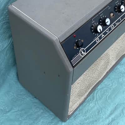 Davoli Jolly DTE 535 Petite 1965 - grey tolex - Made in Italy Tube Amp image 3