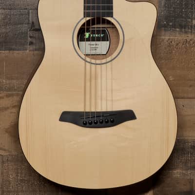 Furch Pioneer EM Engelmann Spruce / Mahogany Acoustic Travel Guitar image 1
