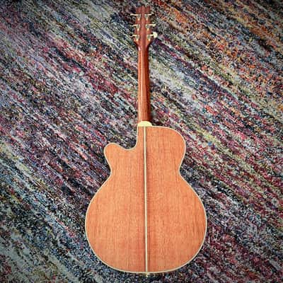 Takamine Legacy Series EF508KC Acoustic/Electric Guitar, Hawaiian Koa top, back, and sides, case image 4