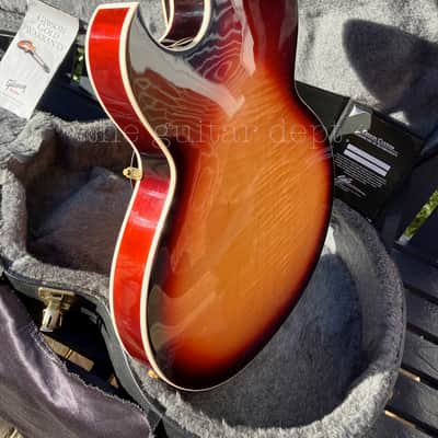 ♚RARE♚MINTY 2010 Gibson CUSTOM SHOP ES-137 Custom♚AAA♚EBONY♚TRIBURST♚COA♚335*339 image 16