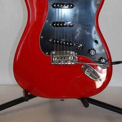 2022 Fender Limited Edition Player Stratocaster Ferrari Red With Gig Bag image 2