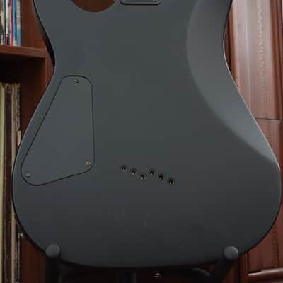 Schecter Diamond Series Black Hawk  Matte Black image 7