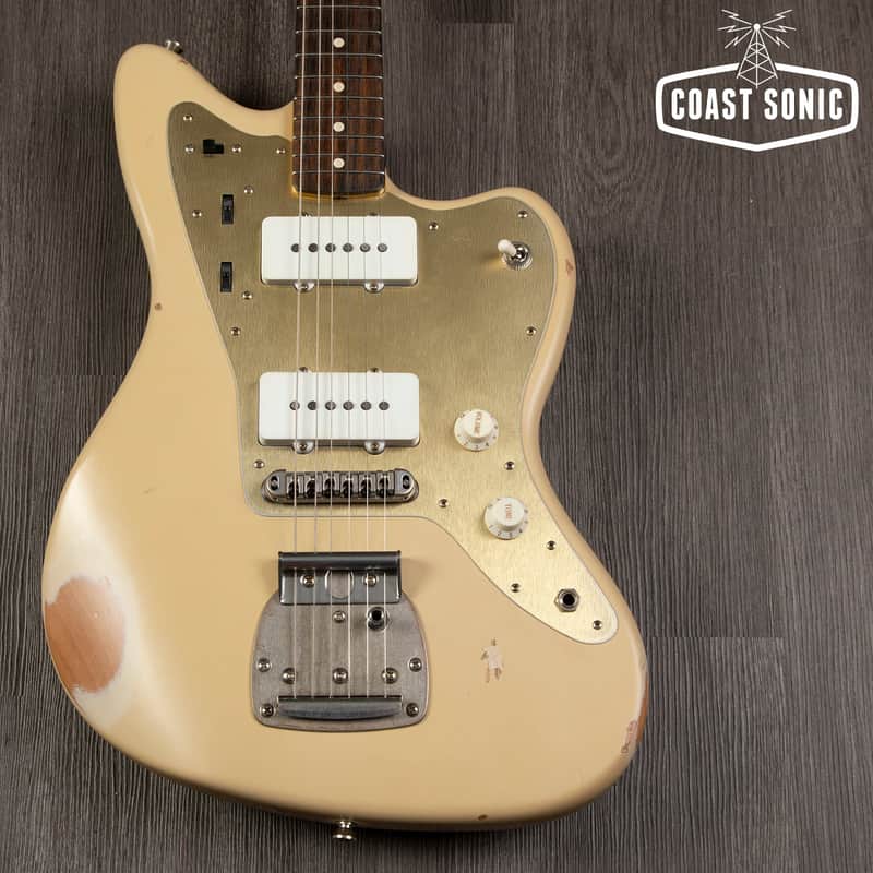 Mint Nash Guitars JM-63 Desert Sand, medium relic, hard case image 1