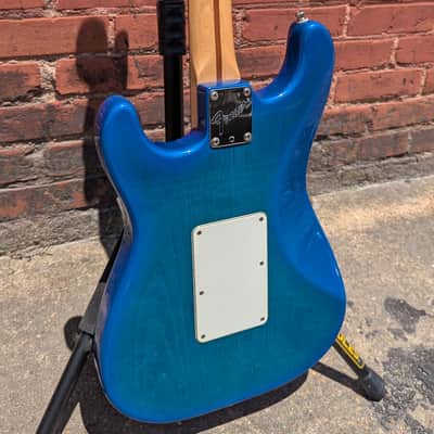 1994 Fender Stratocaster Plus Deluxe Blue Burst image 11