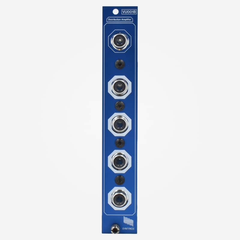 Syntonie VU001b Quad Distribution Amplifier RCA/Sync Splitter for Eurorack Modular Video Synthesis image 1