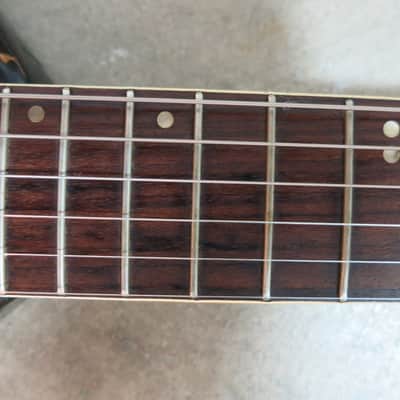 Vintage 1960s Teisco Phantom Guitar Del Rey Domino Great Shape Coffin Case image 6