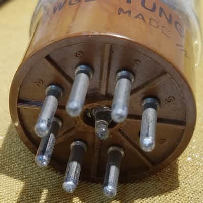 Tung-Sol ONE (1) 5881 tNOS AT1000 TESTED Vacuum Tube Brown Base 6L6WGB rugged 6L6 Beam Power Tetrode 1954-1963 image 11