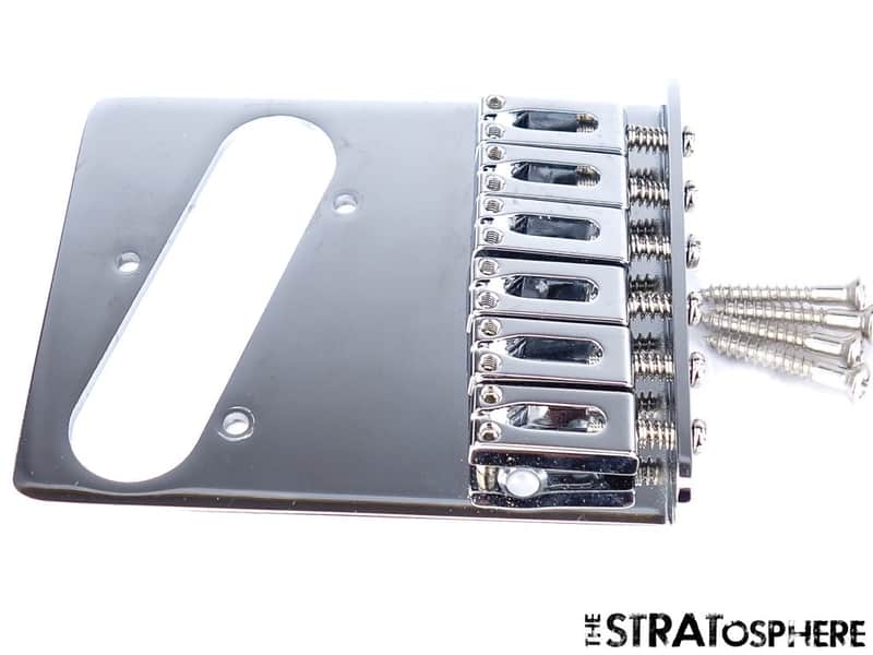Fender Player II Telecaster Tele Series BRIDGE, Player, 6 Steel Saddles image 1
