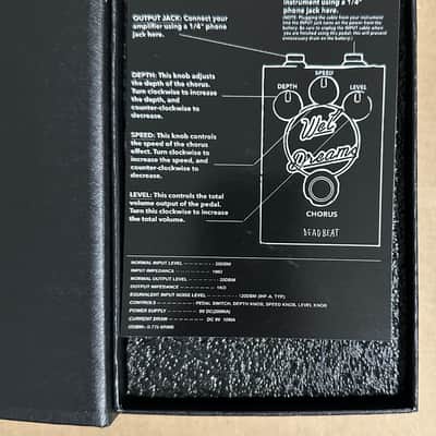 DeadBeat Sound Wet Dreams Analog Chorus 2017 - 2018 - Black image 2