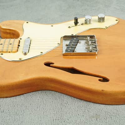 1968 Fender Telecaster Type 1 Thinline, Mahogany + OHSC image 10