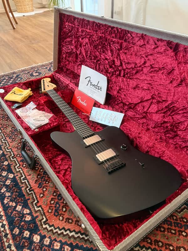 Fender Jim Root Artist Series Signature Jazzmaster 2014 - Present - Flat Black image 1