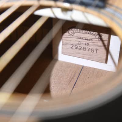 Martin D-12E Road Series #2928751 — Dreadnought Acoustic Electric Guitar image 3