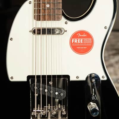 Squier Classic Vibe Baritone Custom Telecaster Electric Guitar - Black image 12