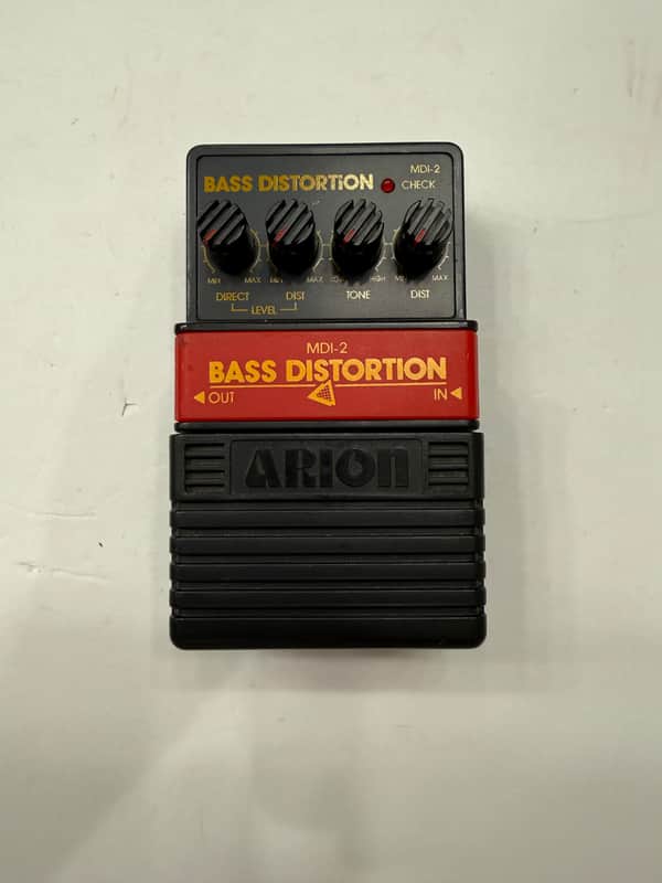 Arion MDI-2 Bass Distortion Vintage Guitar Effect Pedal image 1