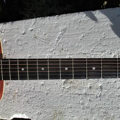 Washburn Artwood Aw-10 Guitar, 2000 , Natural Finish, Plays & Sounds Good image 8