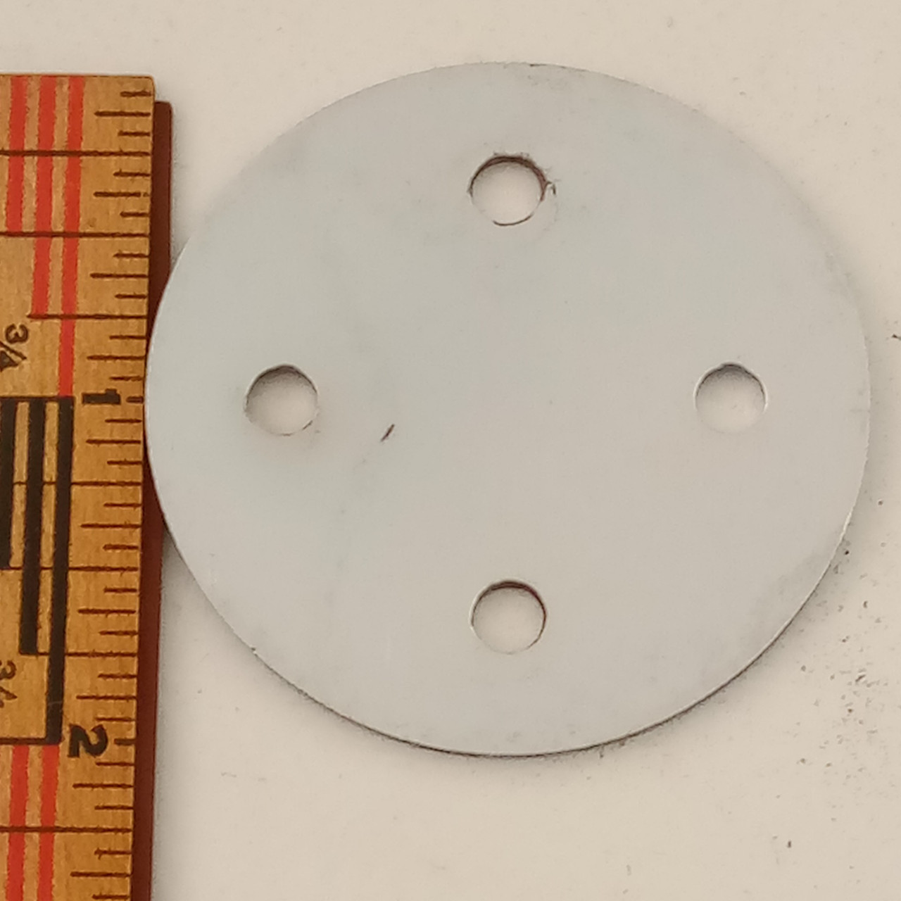 Ludwig Small Concert Tom Drum Mount/Bongo Clip Backing Plate Back 1 1/4" Vintage — main photograph