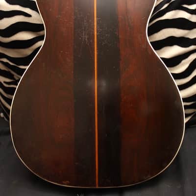 1930's Maurer (Larson Bros.) Parlor Guitar. Brazilian Rosewood. Restored. image 20