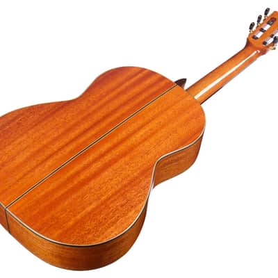 Immagine Cordoba C9 Parlor Nylon String Acoustic Guitar Natural w/ Case - 7