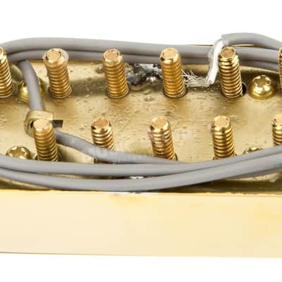 Gretsch® HS Filtertron Gold Bridge & Neck Pickup Set~Bezels Included~Japan~Brand New image 8