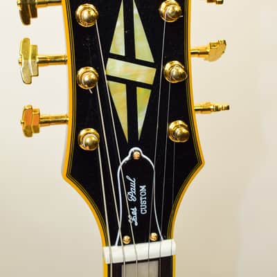 2025 Epiphone Joe Bonamassa '59 Les Paul Custom Electric Guitar, Antique Ebony w/ Case image 8